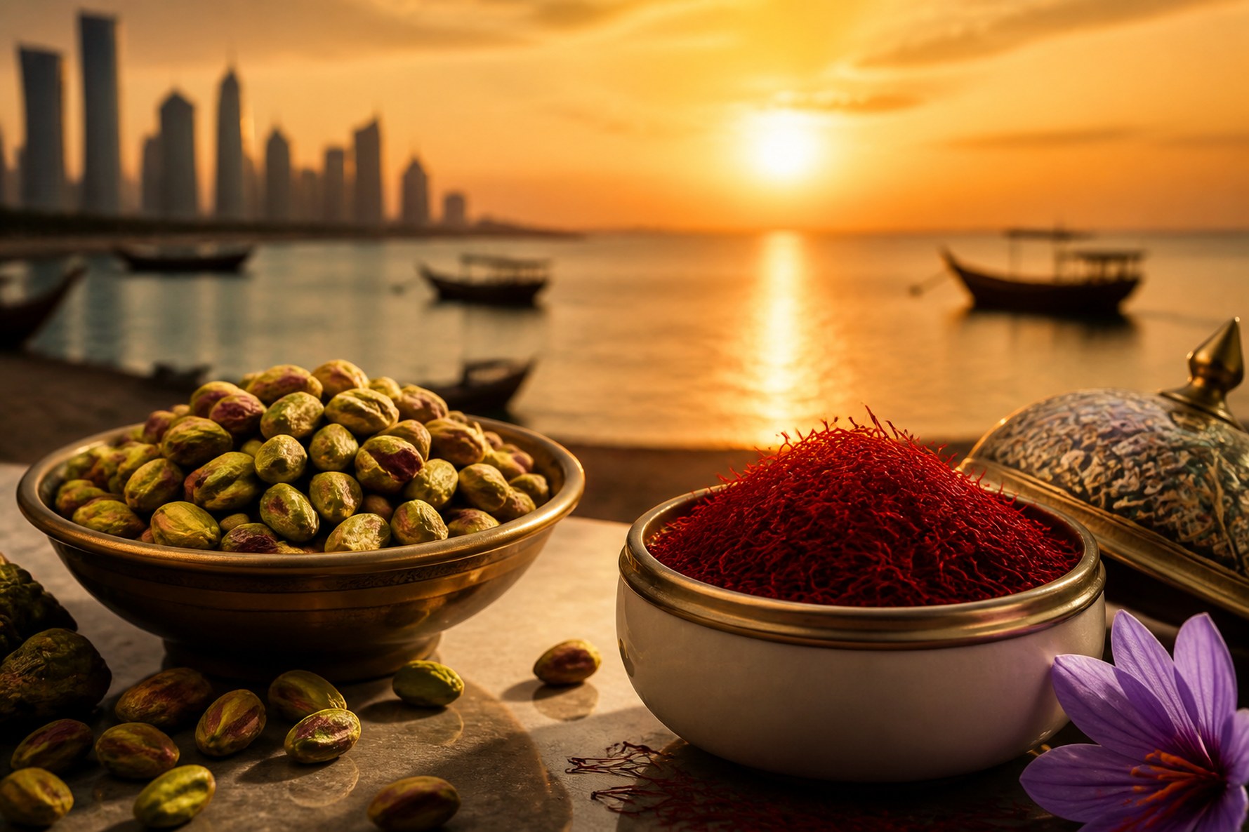 Expert Guide to Exporting Processed Pistachio and Saffron to the Persian Gulf