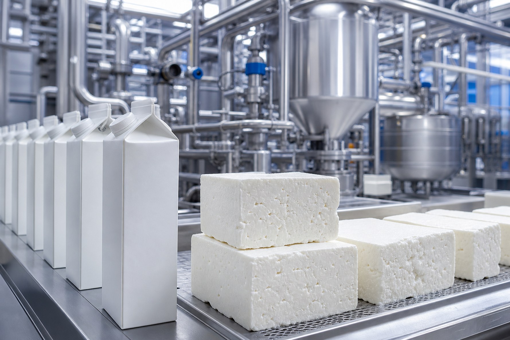 UHT Production Lines & UF Feta Cheese: Machinery, Automation & Quality Analysis