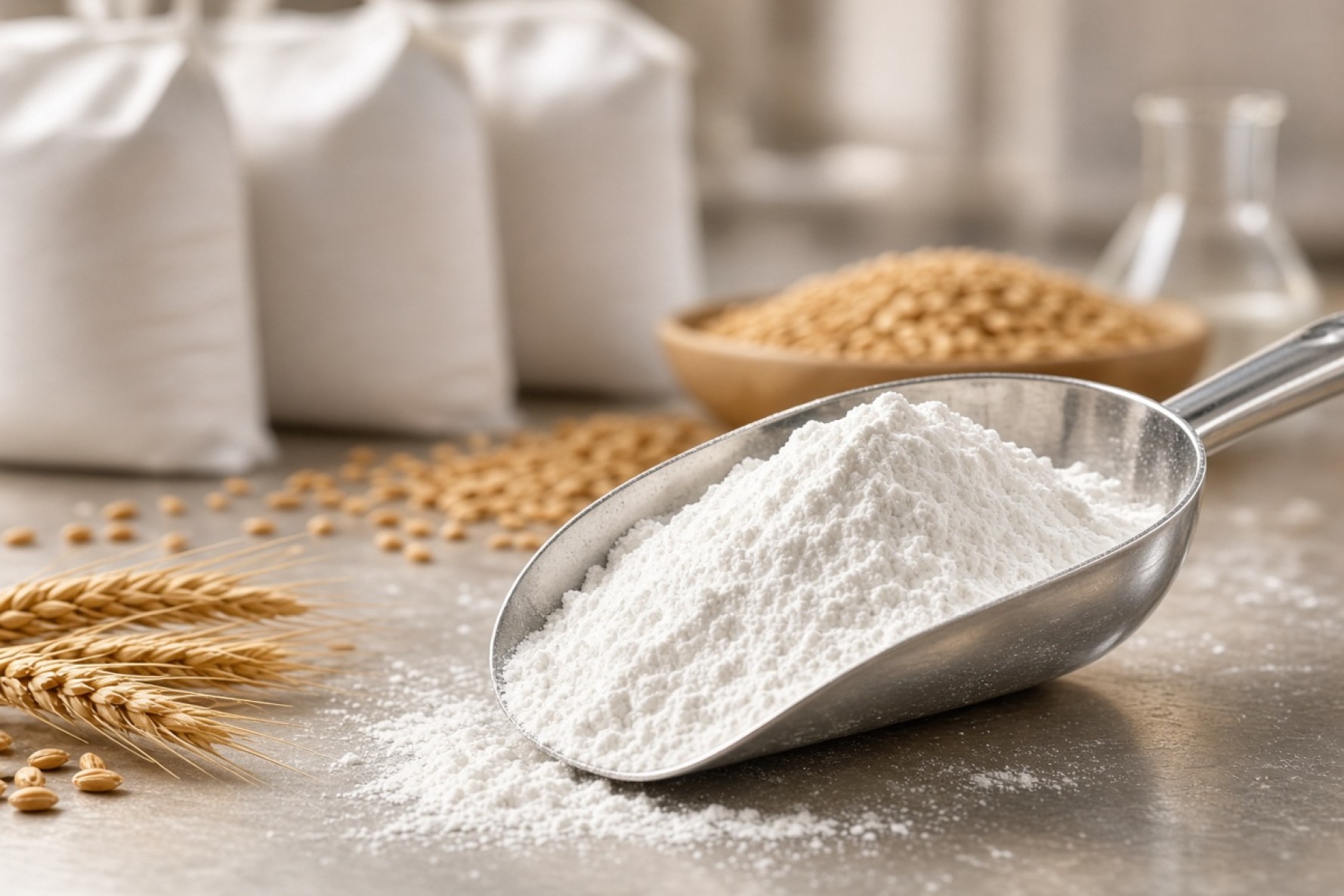 نشاسته گندم؛ مشخصات فنی و کاربردهای صنعتی