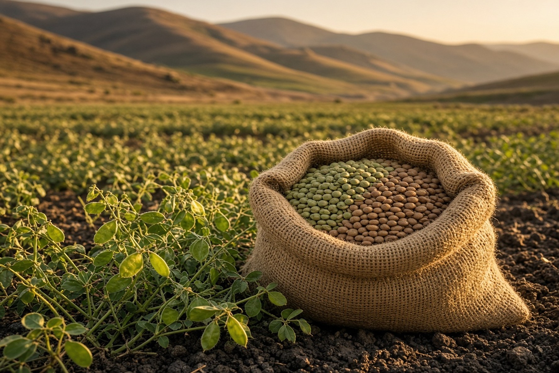 Meshgin Shahr County Green & Brown Lentil Producers | Iranco