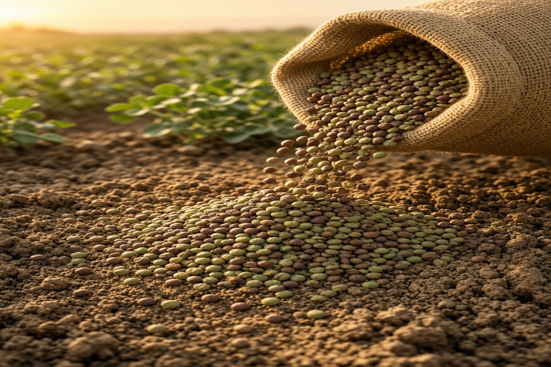 Kermanshah County Green & Brown Lentil Producers | Iranco