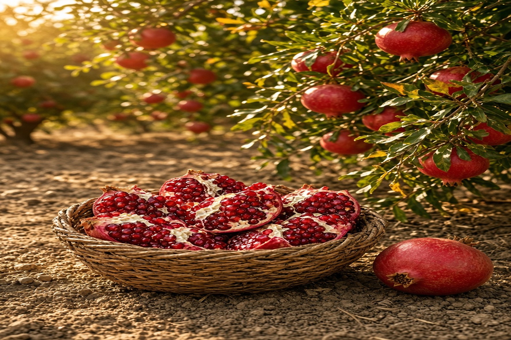 Saveh County Pomegranate Plants & Producers Directory | Iranco