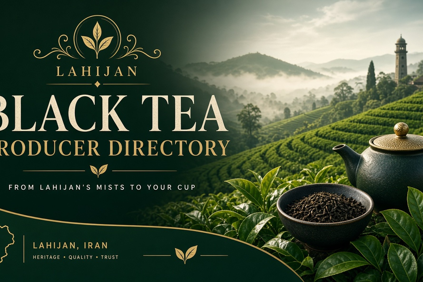 Lahijan County Black Tea Producers & Factories | Iranco