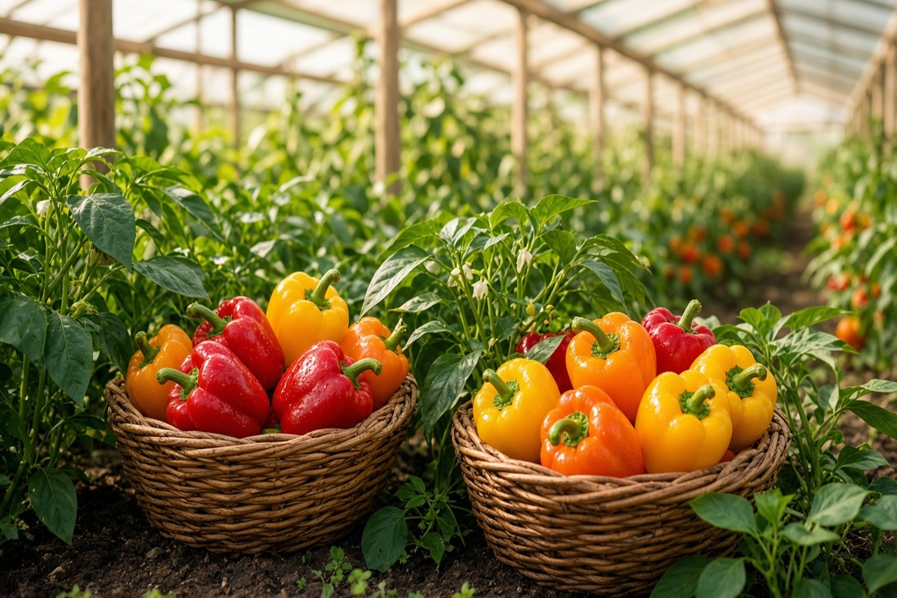 Varamin County Colored Bell Pepper Producers Directory | Iranco