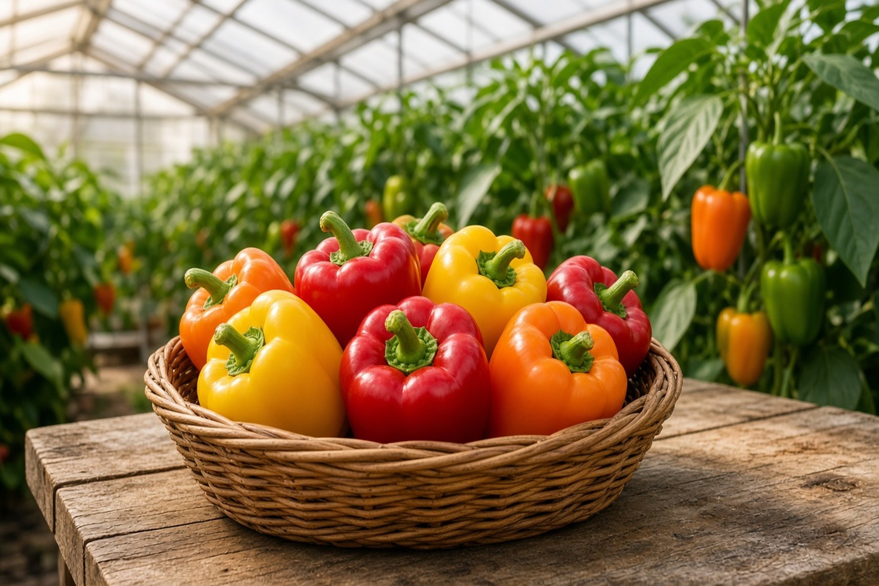 Isfahan Province Colored Bell Pepper Producers | Iranco