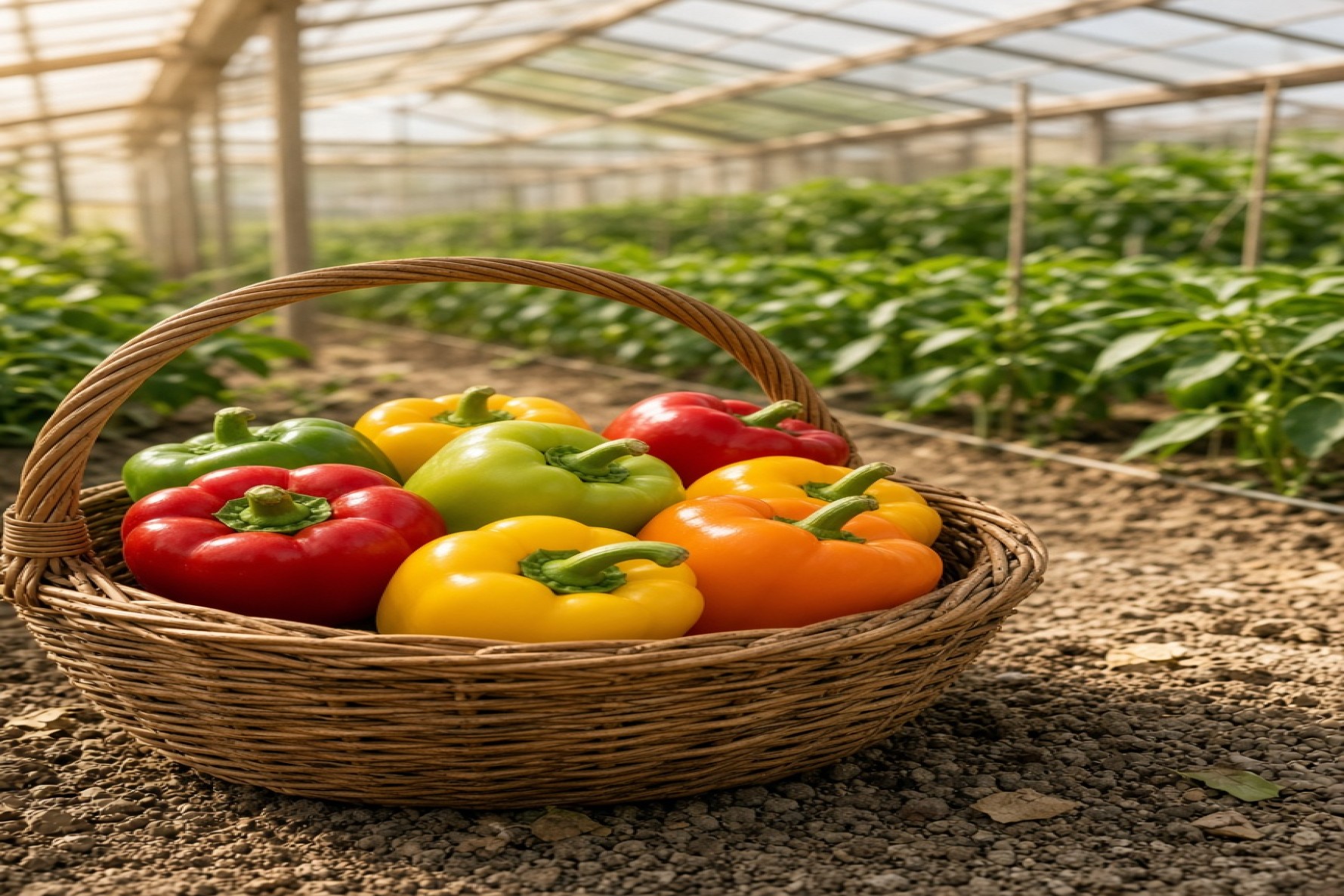 Jiroft Colored Bell Pepper Producers, Packers & Exporters | Iranco