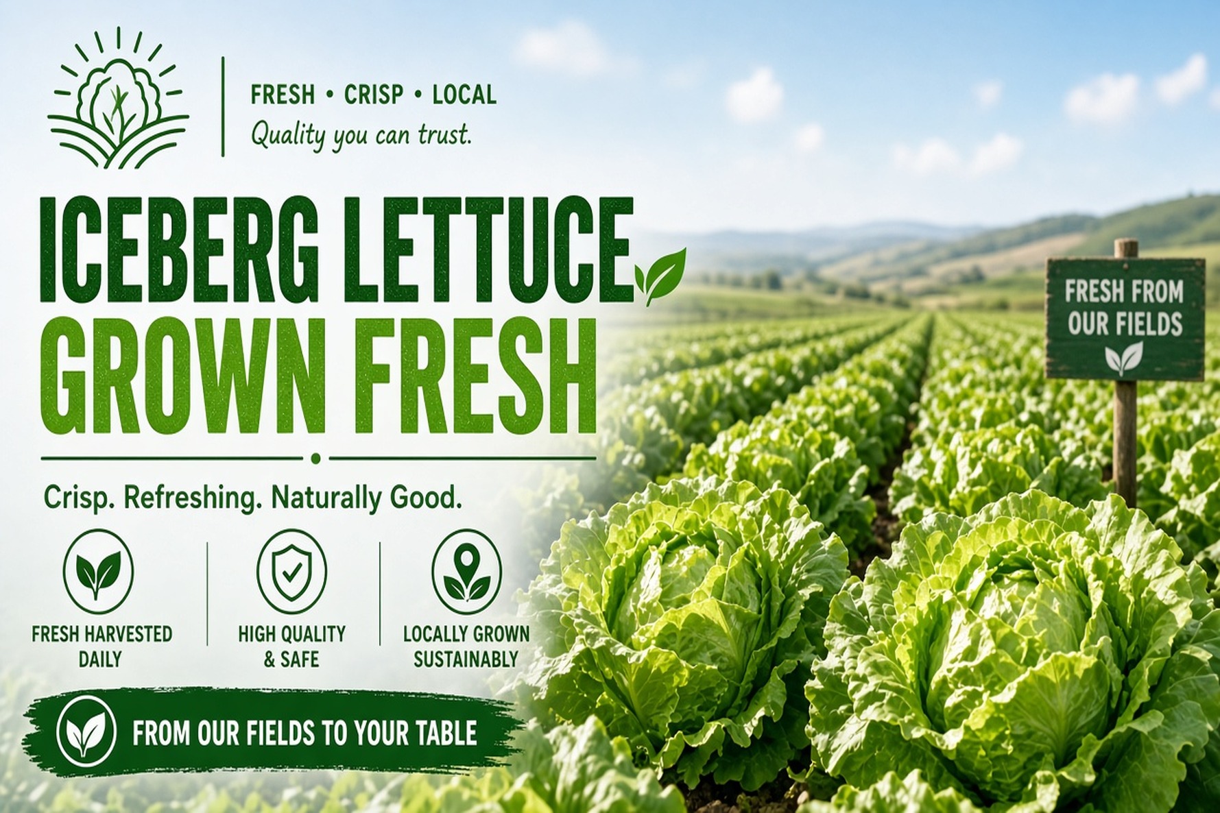 Varamin County Iceberg Lettuce Producers | Iranco