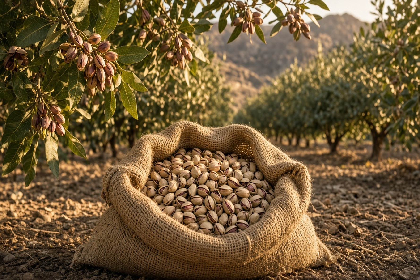 Anar County Pistachio Producers & Plants | Iranco