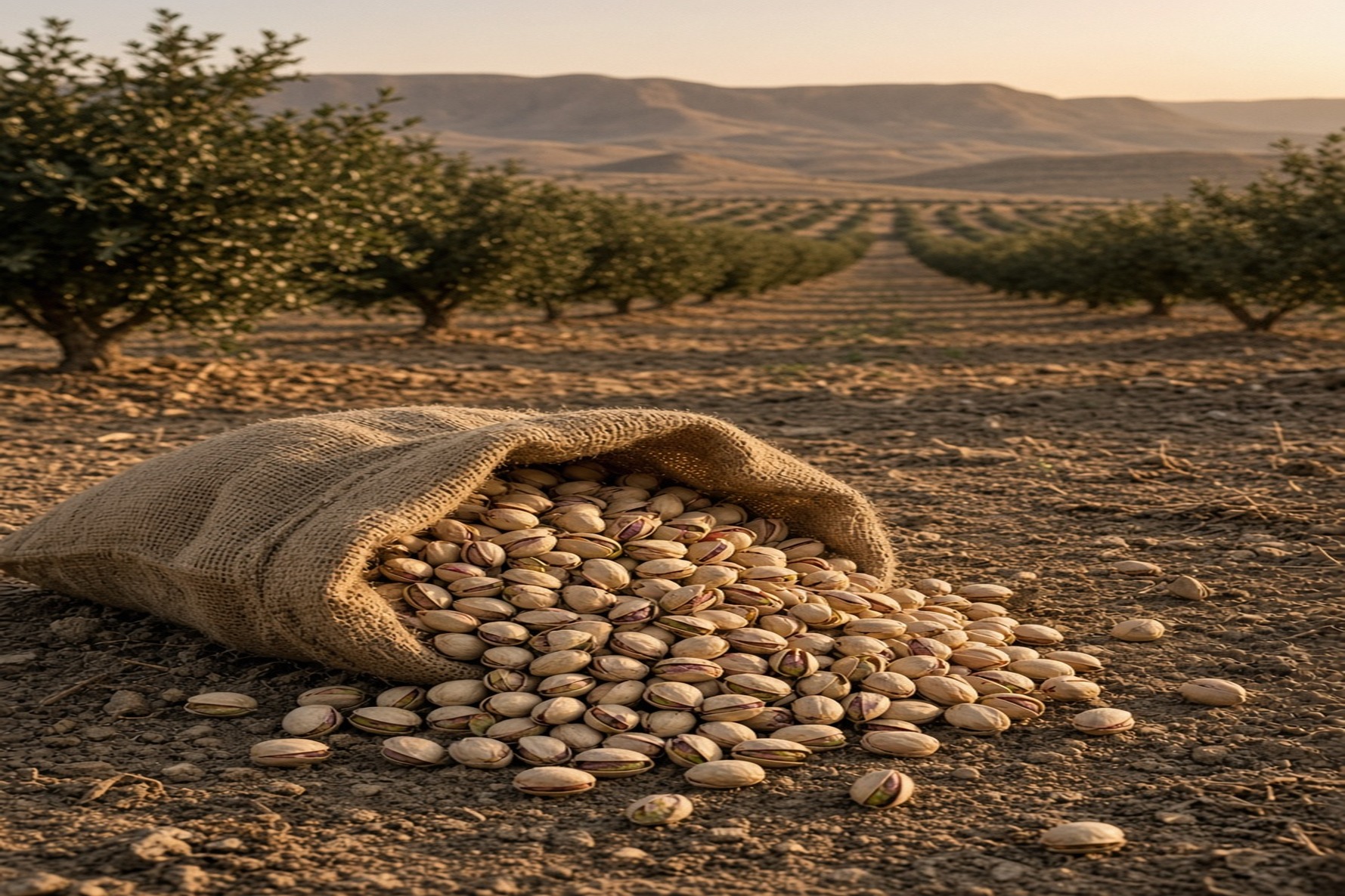 Zarand County Ouhedi Round (Fandoqi) Pistachio Producers | Iranco