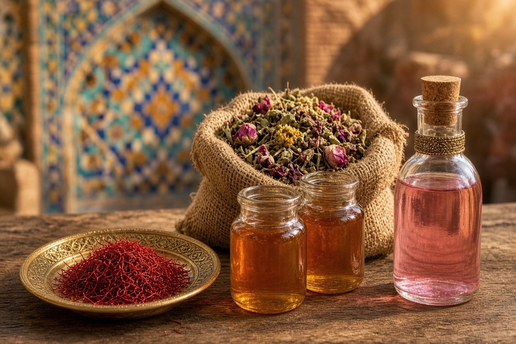 Isfahan Saffron, Medicinal Herbs, Distillates & Honey Producers | Iranco