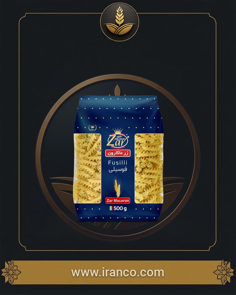 Zar Macaron Fusilli Bucati Kısa Makarna 500g