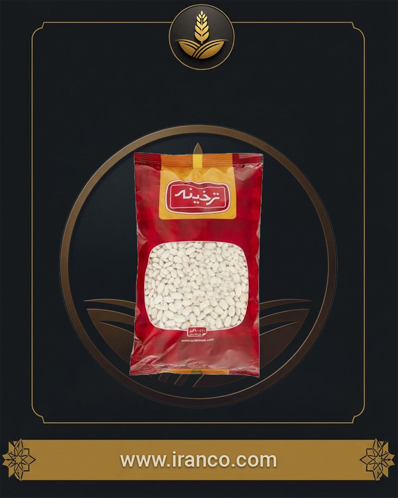لوبیا سفید سورت لیزری ۹۰۰ گرمی ترخینه