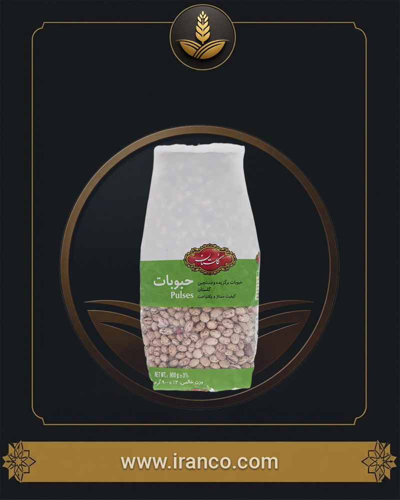 لوبیا چیتی گلستان ۹۰۰ گرم