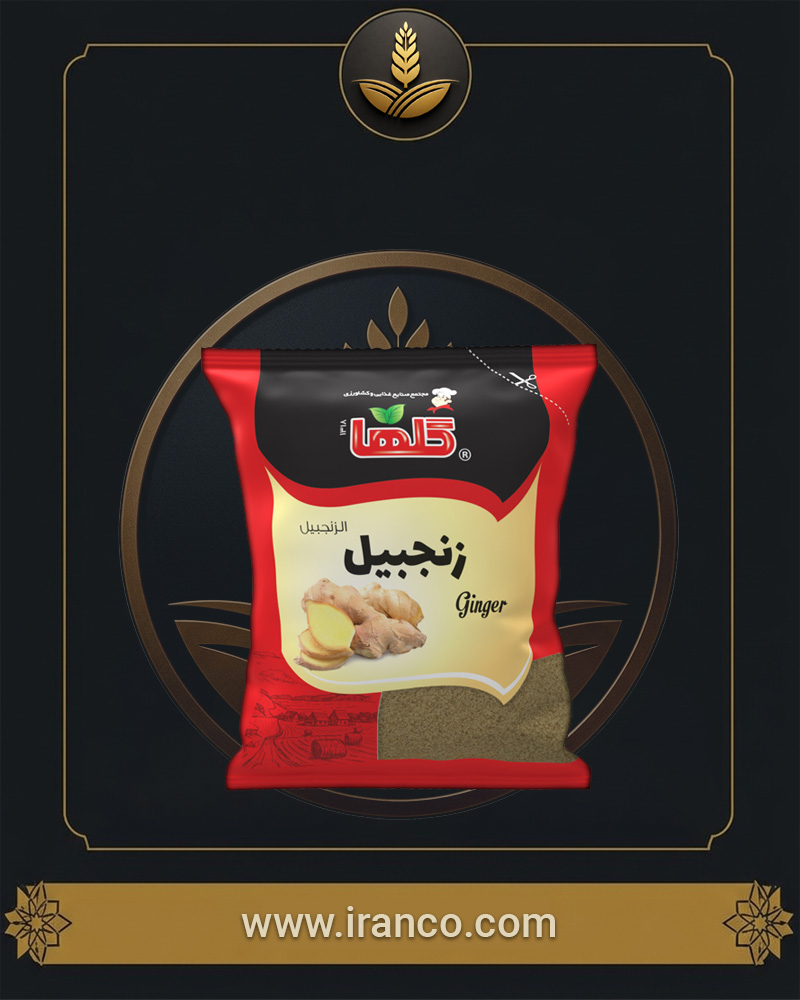 پودر زنجبیل سلفونی گلها