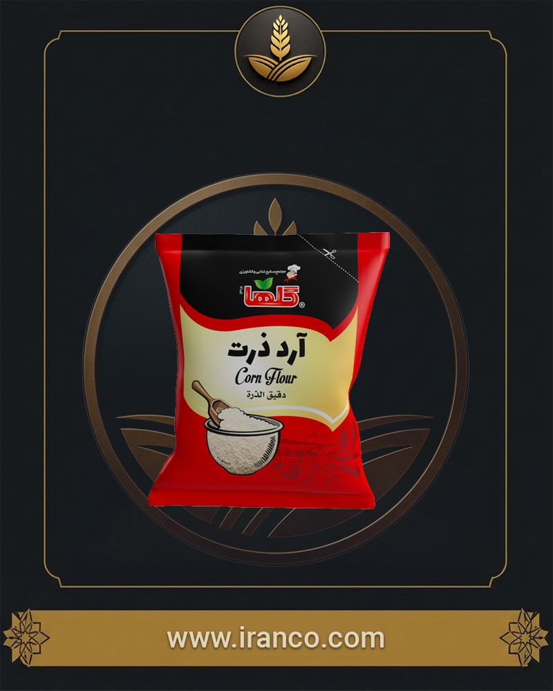 آرد ذرت جعبه ۲۰۰ گرم گلها