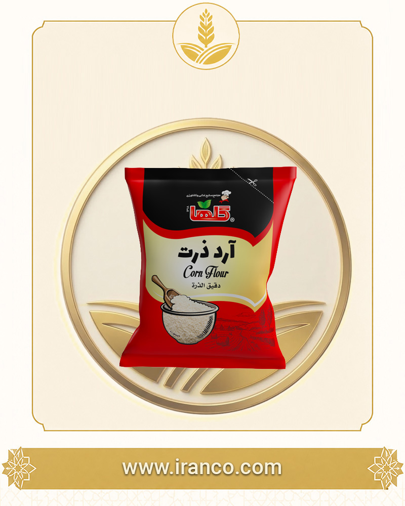 آرد ذرت جعبه ۲۰۰ گرم گلها