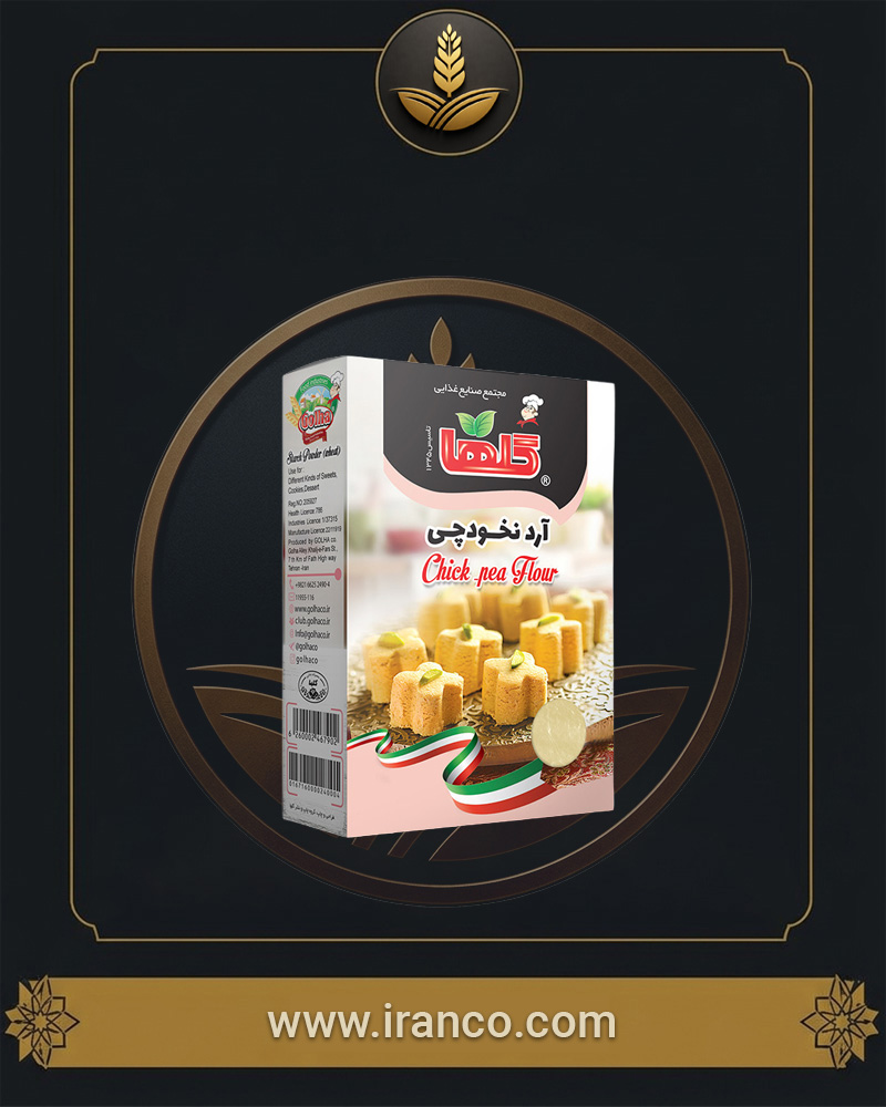 آرد نخودچی جعبه ۱۰۰ گرم گلها