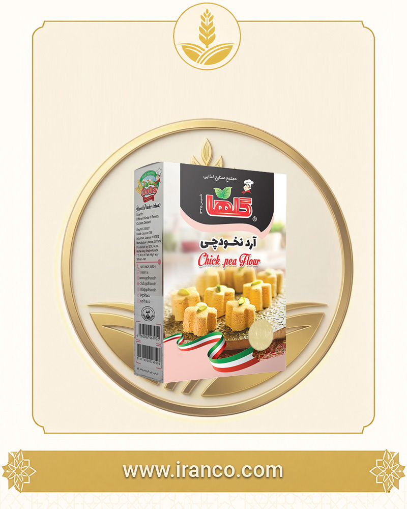 آرد نخودچی جعبه ۱۰۰ گرم گلها