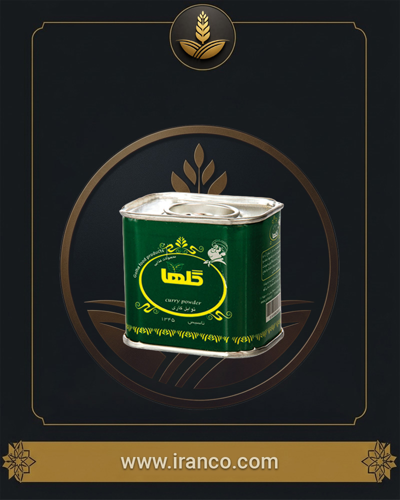 ادویه کاری ظرف پت خانواده گلها