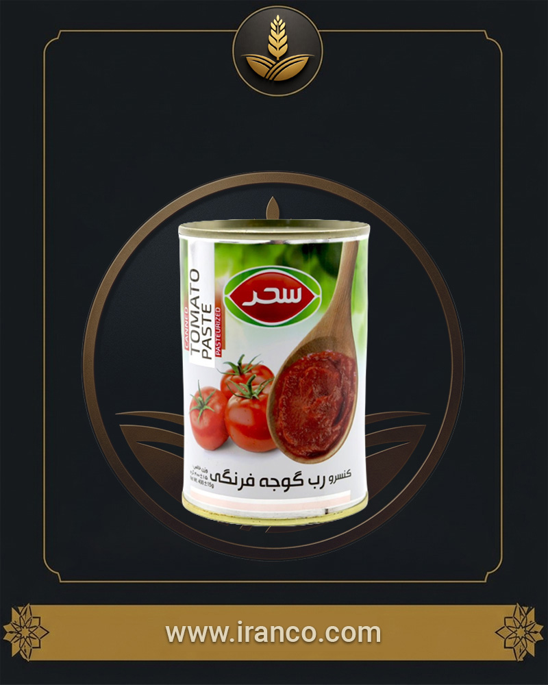 رب انار شیشه وزن خالص ۳۹۰ گرم سحر