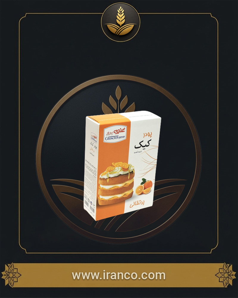 Ghoncheh Orange Flavored Cake Mix Powder 500g
