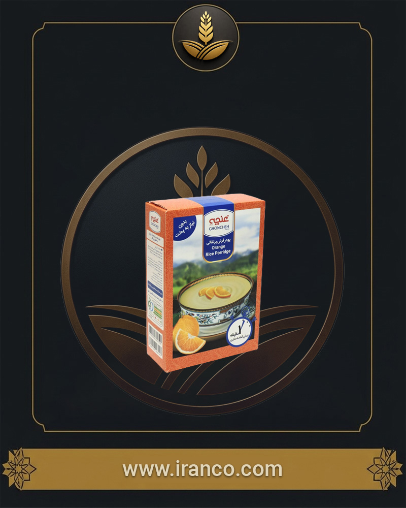 Ghoncheh Orange Flavored Fereni Rice Pudding Powder 200g