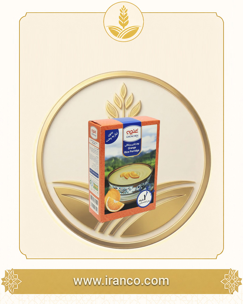 Ghoncheh Orange Flavored Fereni Rice Pudding Powder 200g