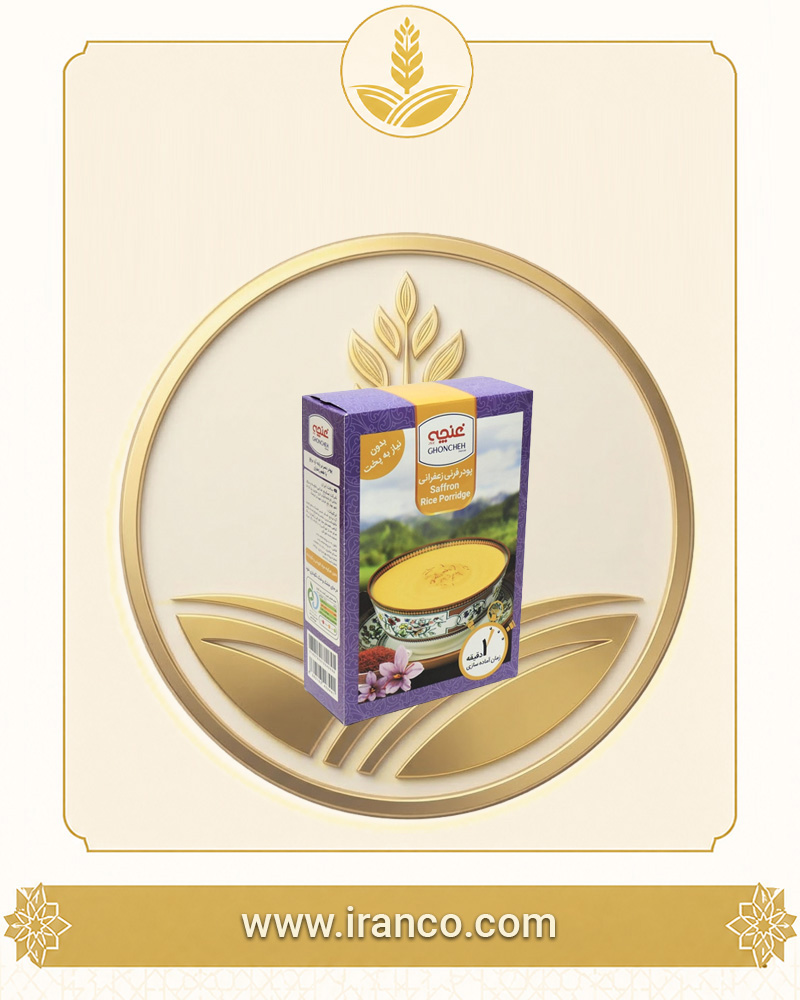 Ghoncheh Saffron Flavored Fereni Rice Pudding Powder 200g