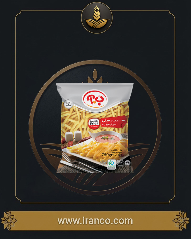 B.A Frozen Pre-Fried French Fries