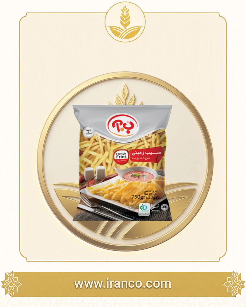 B.A Frozen Pre-Fried French Fries