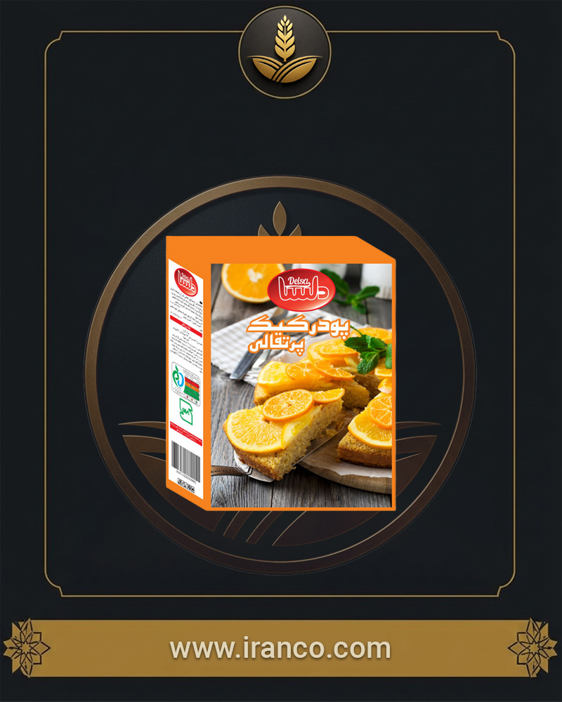 Delsa 鲜橙味预拌蛋糕粉