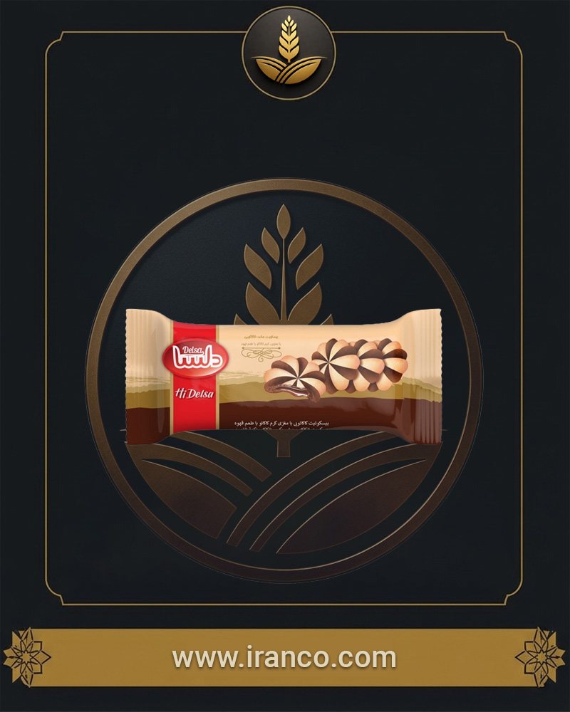 بیسکویت چتری ۸ عددی دلسا