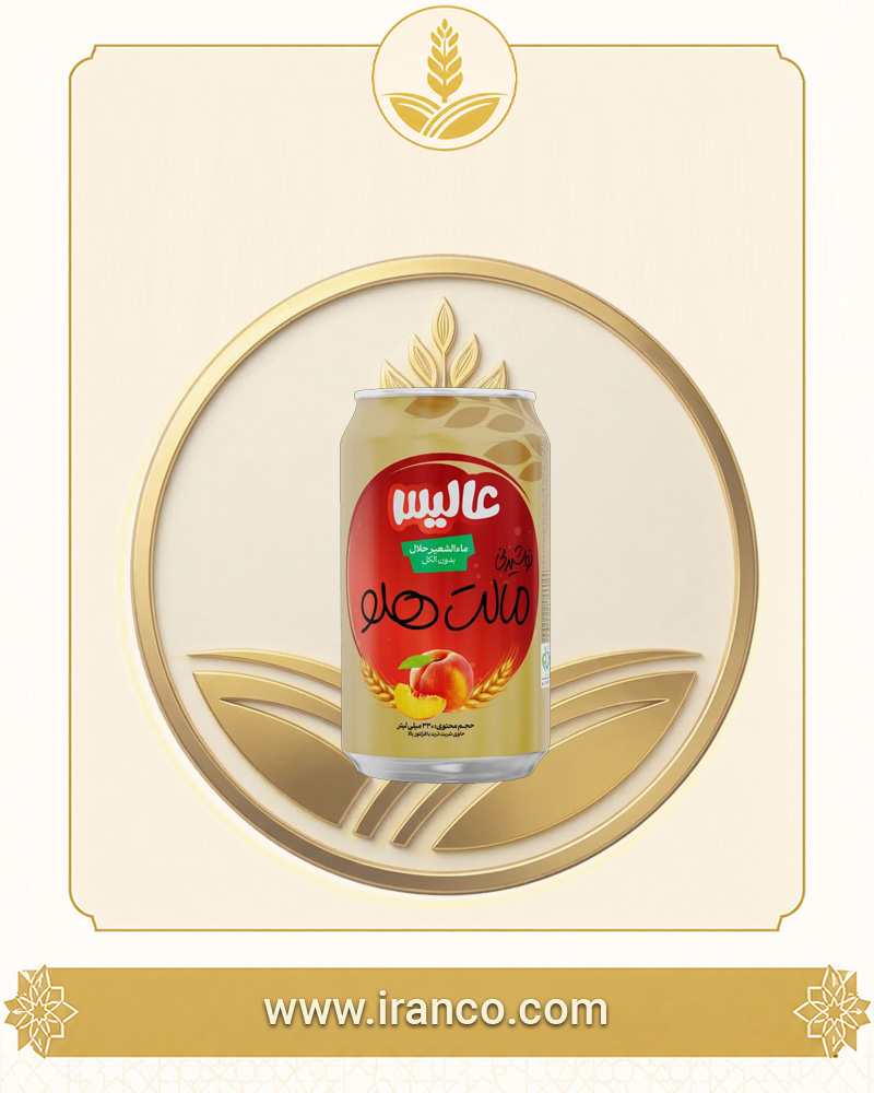 Alis Şeftali Aromalı Malt İçeceği 330ml