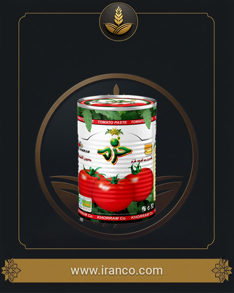 Khorram Tomato Paste 4kg Tin