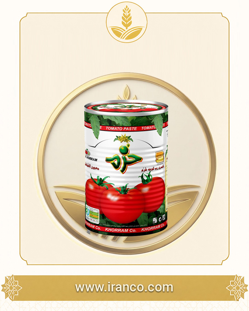 Khorram Tomato Paste 4kg Tin
