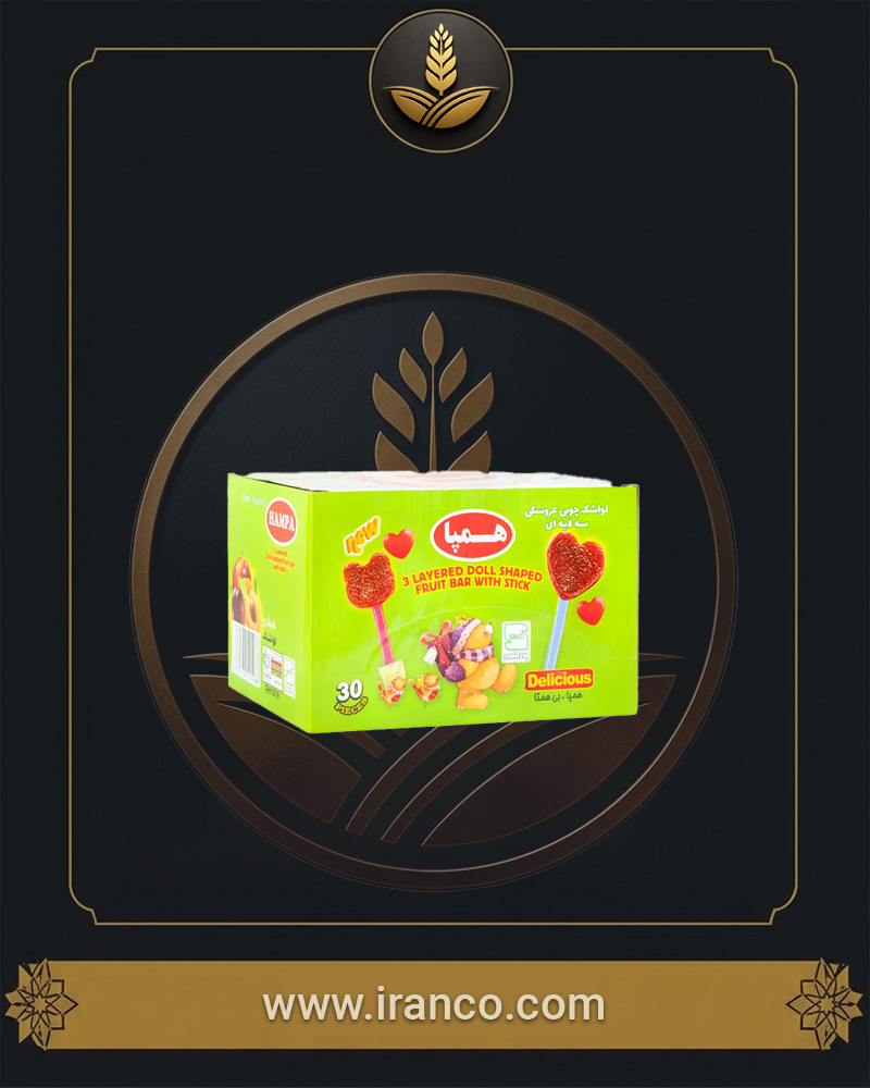 لواشک چند لایه چوبی طرح عروسکی همپا