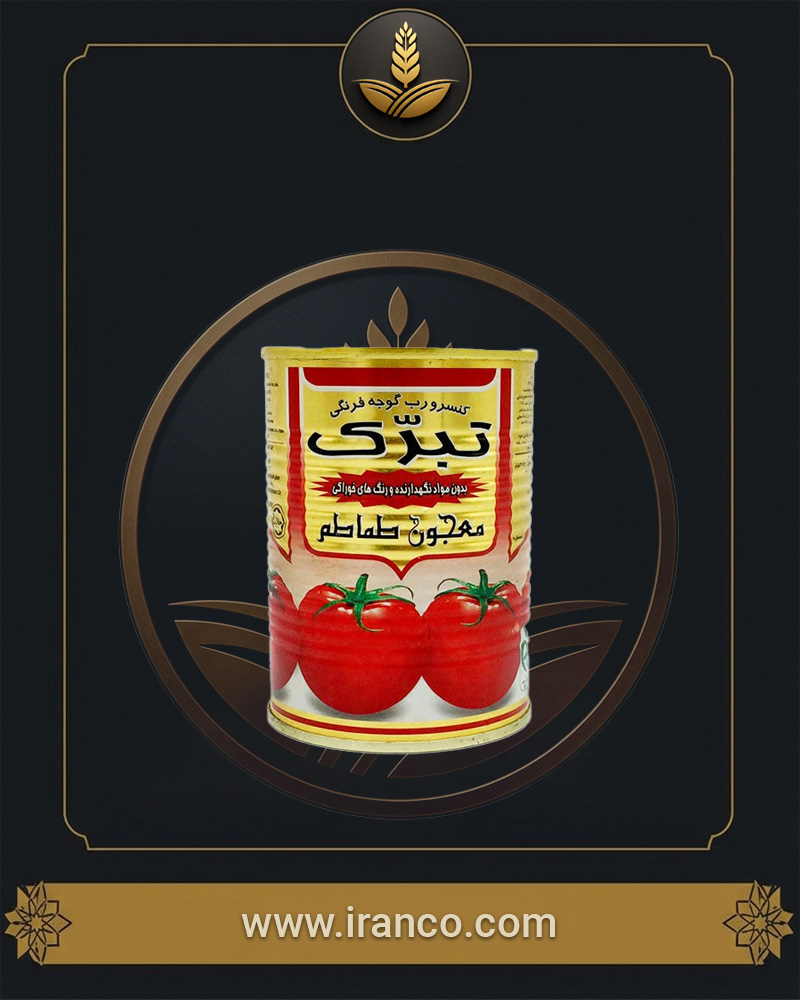 Tabarok Canned Tomato Paste 400g
