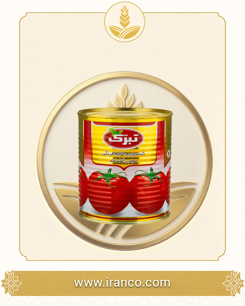 Tabarok Canned Tomato Paste 800g