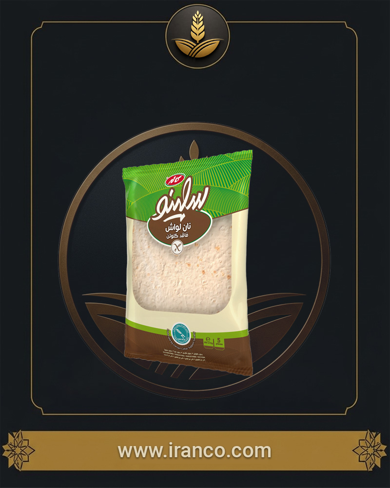 نان لواش بدون گلوتن سلینو