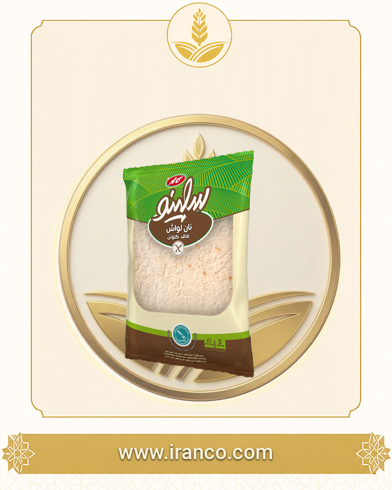 نان لواش بدون گلوتن سلینو
