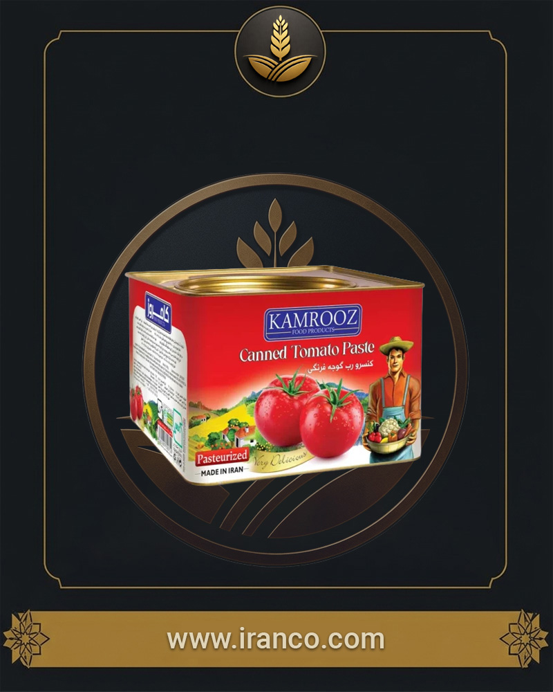 کنسرو رب گوجه فرنگی ۸۰۰ گرمی کامروز